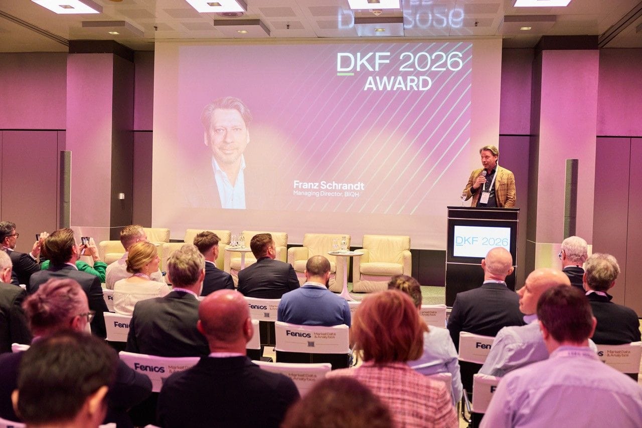Franz Schrandt named DKF Market Data Person of the Year 2026